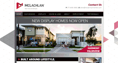 Desktop Screenshot of mclachlanhomes.com